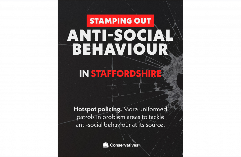 Karen Welcomes New Hotspot Policing Programme In Staffordshire To Crack Down On Anti Social